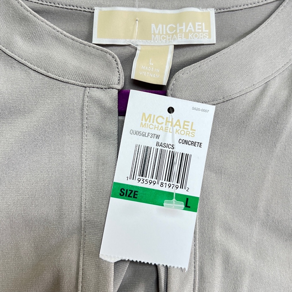 Michael Kors Gray Top - Picture 3 of 9